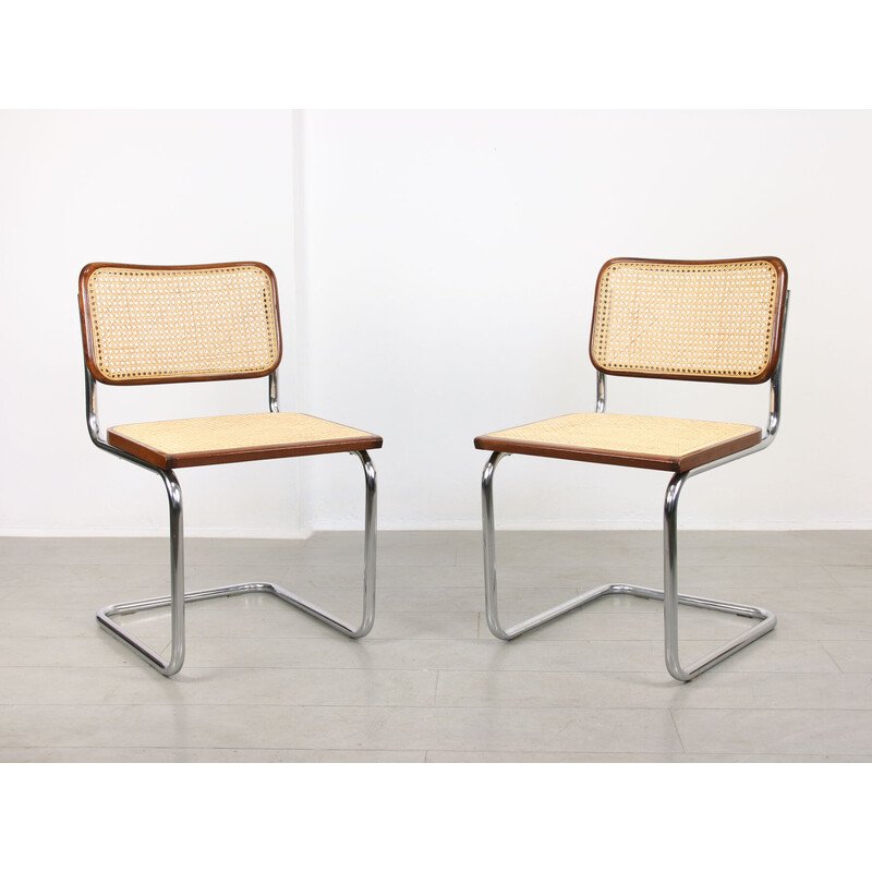 Vintage B32 Cesca chair by Marcel Breuer, 1990s