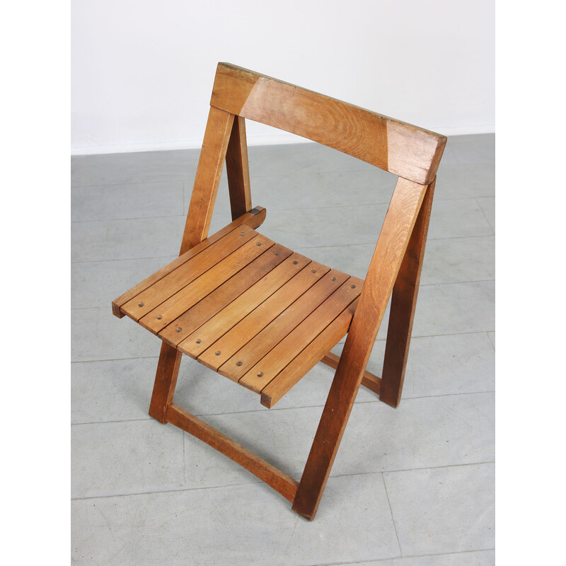 Vintage Trieste folding chair by Aldo Jacober