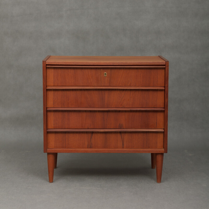 Danish mid century dresser with 4 drawers - 1960s