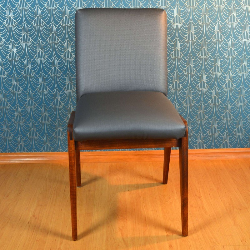 Vintage upholstered chair Aga by Józef Chierowski, Poland 1970s