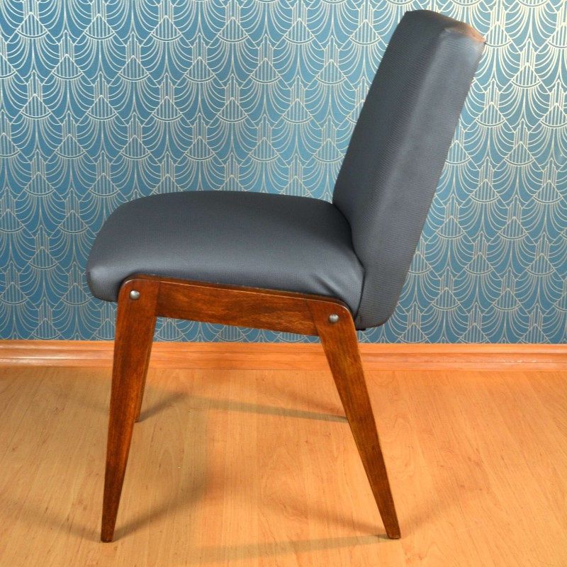 Vintage upholstered chair Aga by Józef Chierowski, Poland 1970s