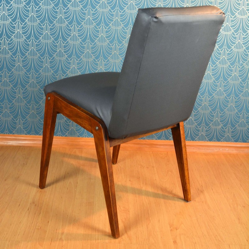 Vintage upholstered chair Aga by Józef Chierowski, Poland 1970s