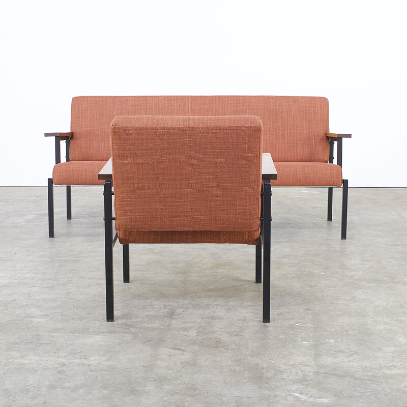 Ensemble de canapé et fauteuil - 1960