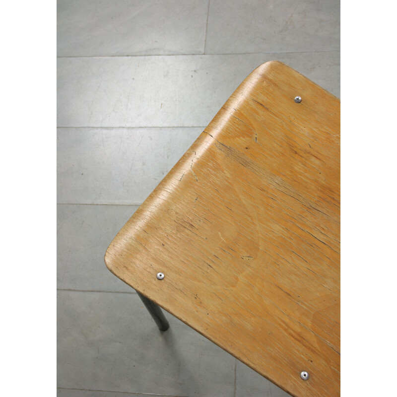 Vintage plywood school chair