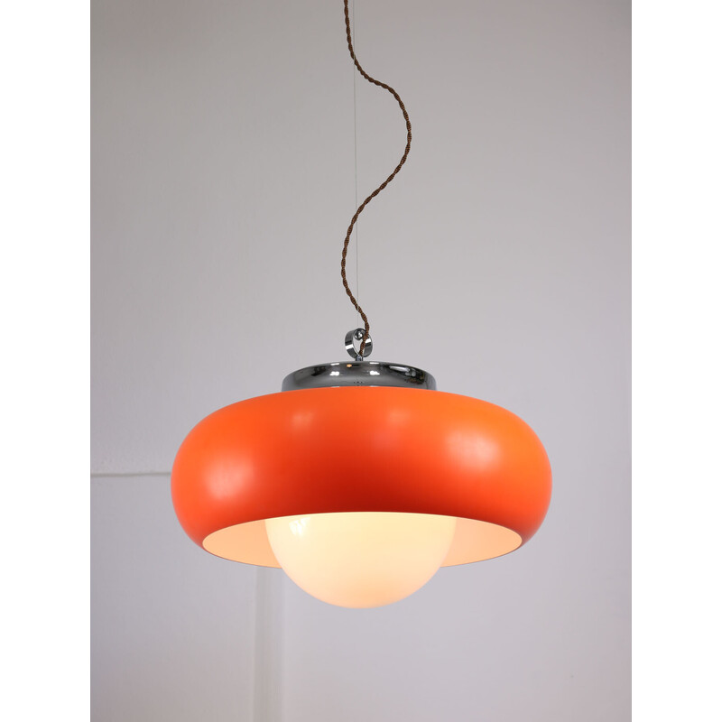 Space-age vintage hanglamp van Guzzini, 1960