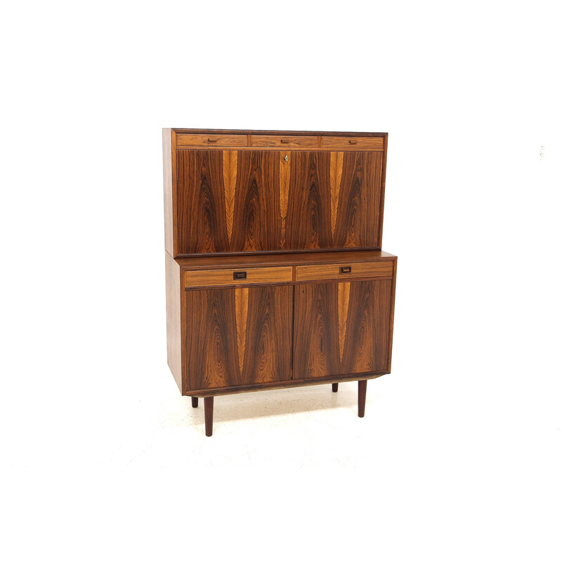 Vintage palissander barkast, Zweden 1960