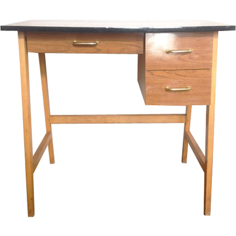 Child desk and its chair - 1960s