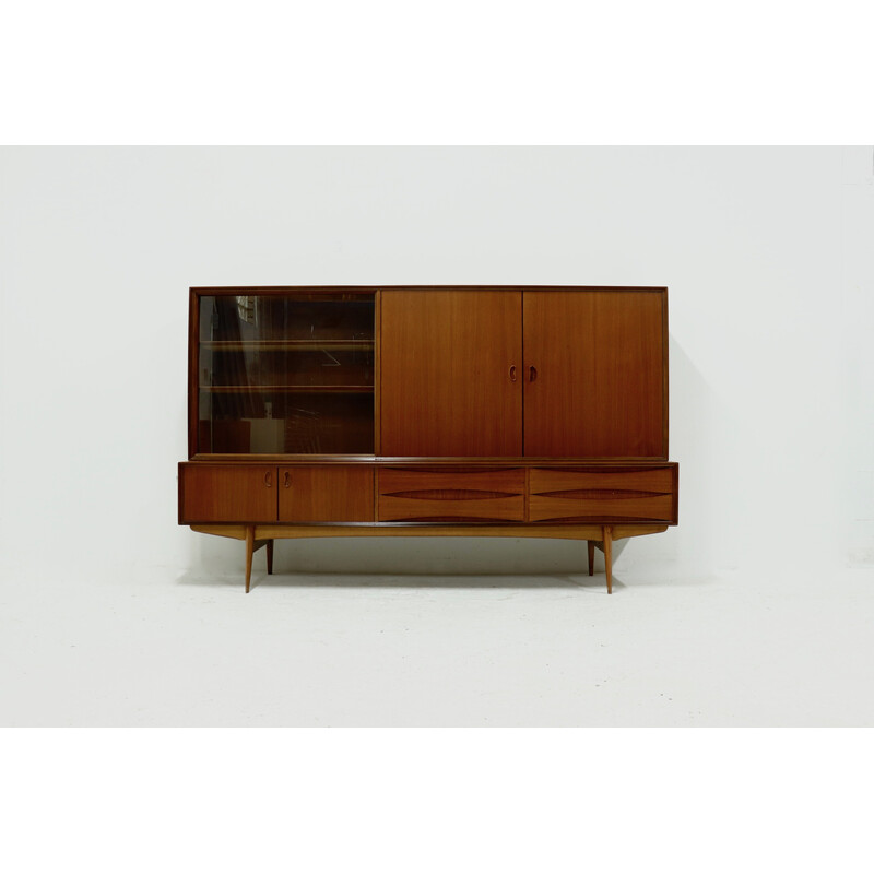 Vintage Paola highboard by Oswald Vermaercke for V-Form, Belgium 1950s