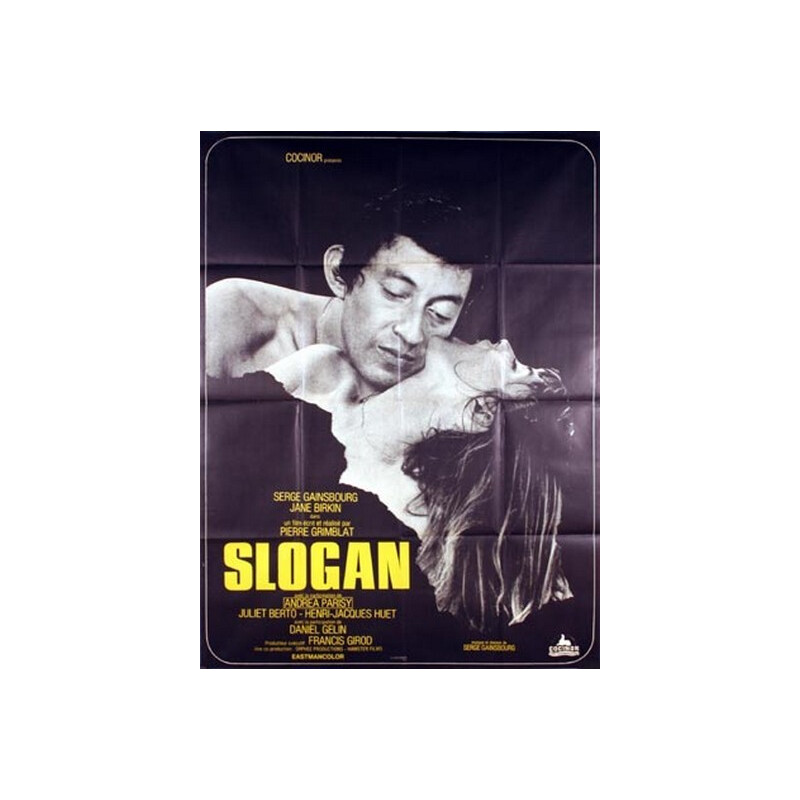 Movie poster "Slogan" - 1968