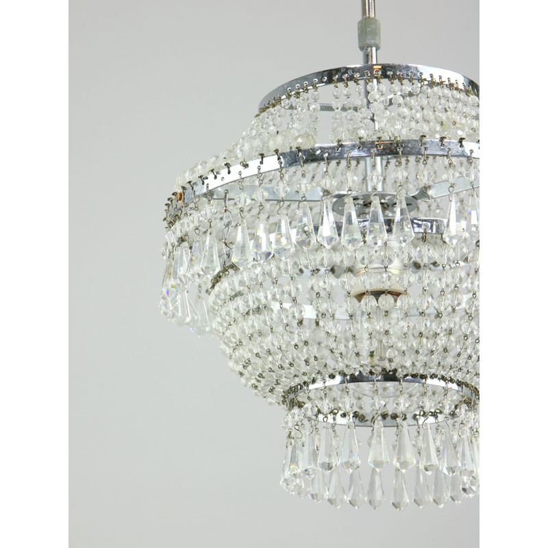 Vintage viennese crystal chandelier