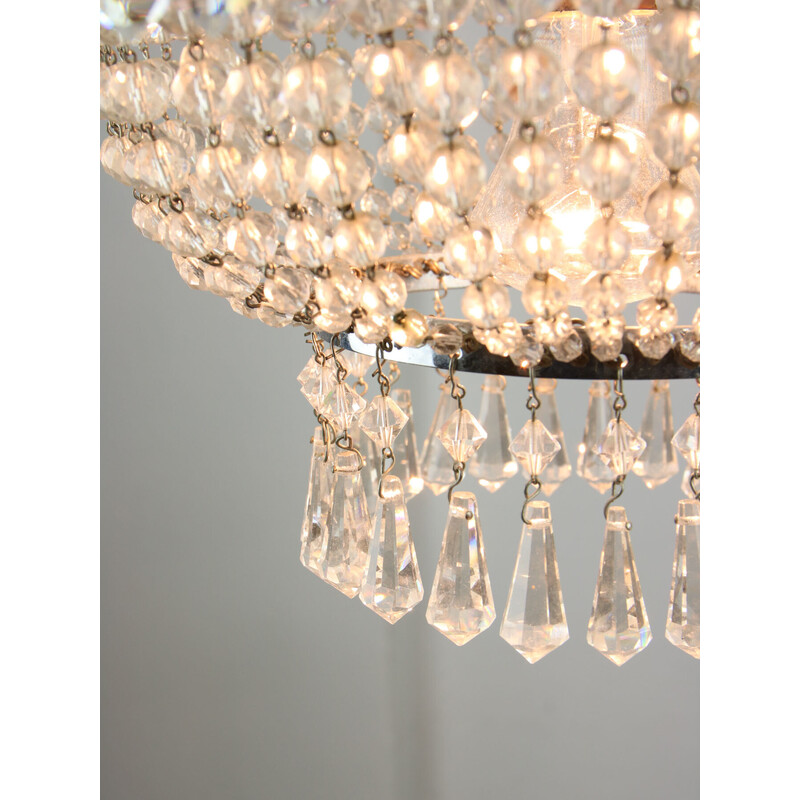 Vintage viennese crystal chandelier