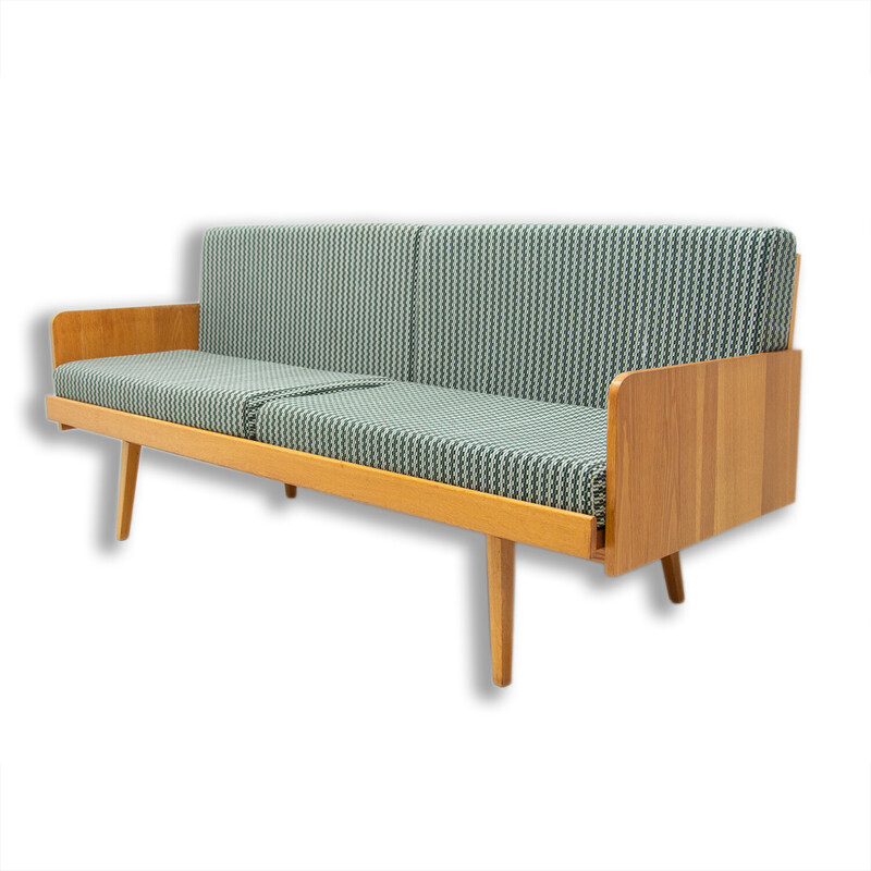 Mid century folding sofa by Interier Praha, Czechoslovakia 1960s