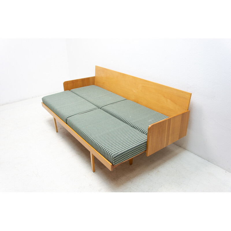 Mid century folding sofa by Interier Praha, Czechoslovakia 1960s