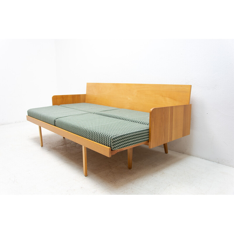 Mid century folding sofa by Interier Praha, Czechoslovakia 1960s