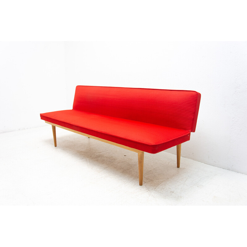 Mid century folding daybed by Miroslav Navrátil, Czechoslovakia 1960s