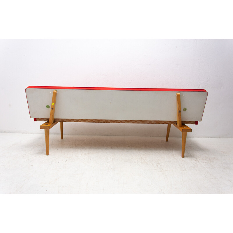 Mid century folding daybed by Miroslav Navrátil, Czechoslovakia 1960s