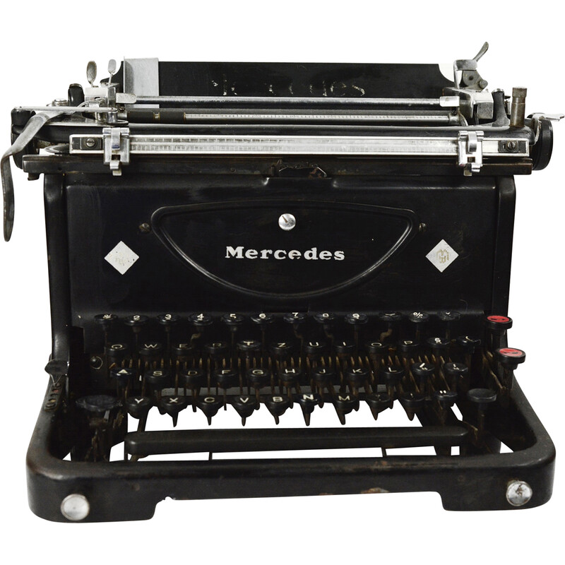 Machine à écrire vintage Mercedes
