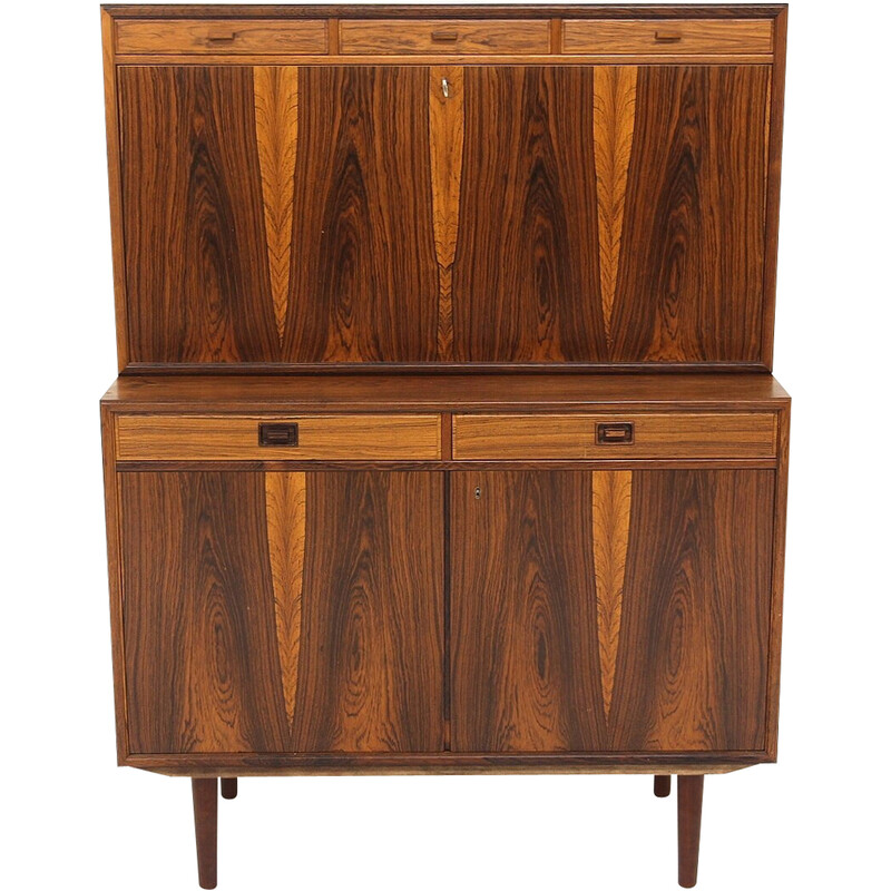 Vintage rosewood bar cabinet, Sweden 1960