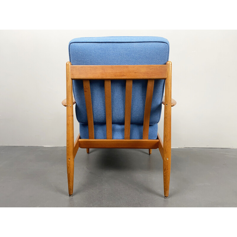 Vintage teakhouten fauteuil van Grete Jalk voor France et Son, Denemarken 1960