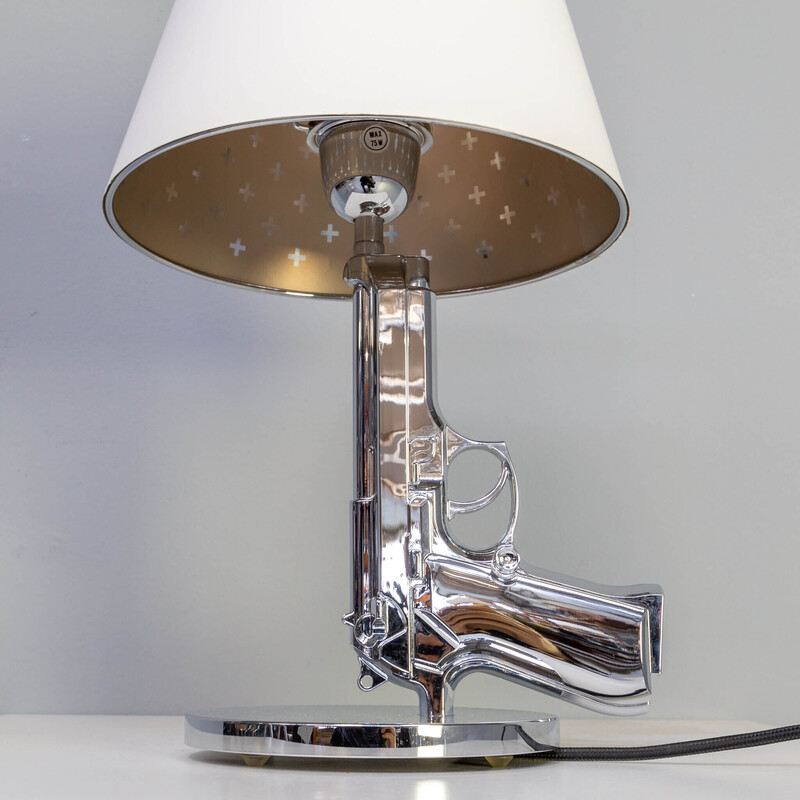 Vintage-Tischleuchte "gun" von Philippe Starck für Flos