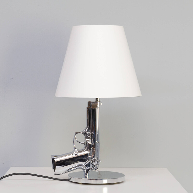 Lampada da tavolo vintage "gun" di Philippe Starck per Flos