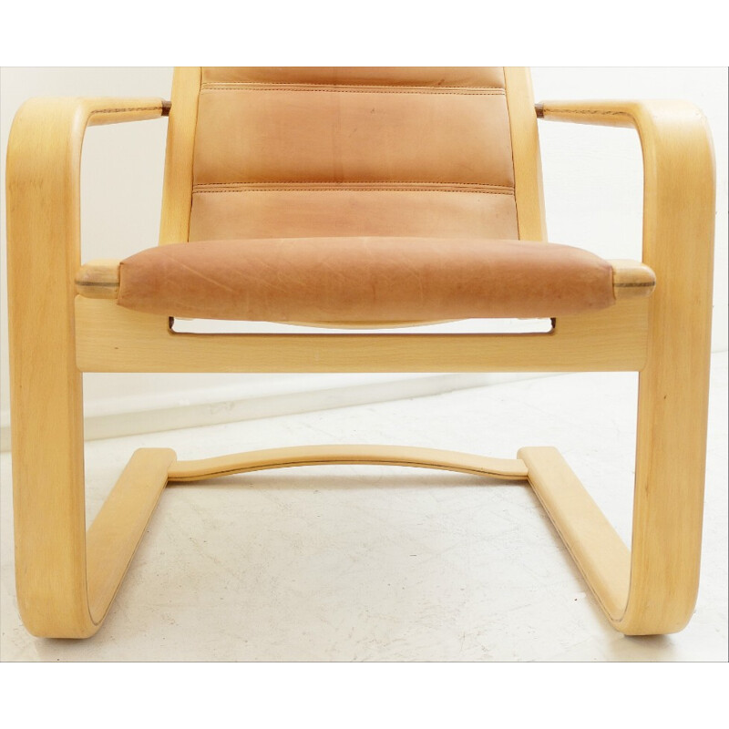 Pair of armchairs "lamello" Yngve EKSTRÖM - 1970s