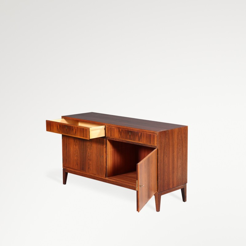 Vintage rosewood sideboard by Omann Junior, Denmark 1960s