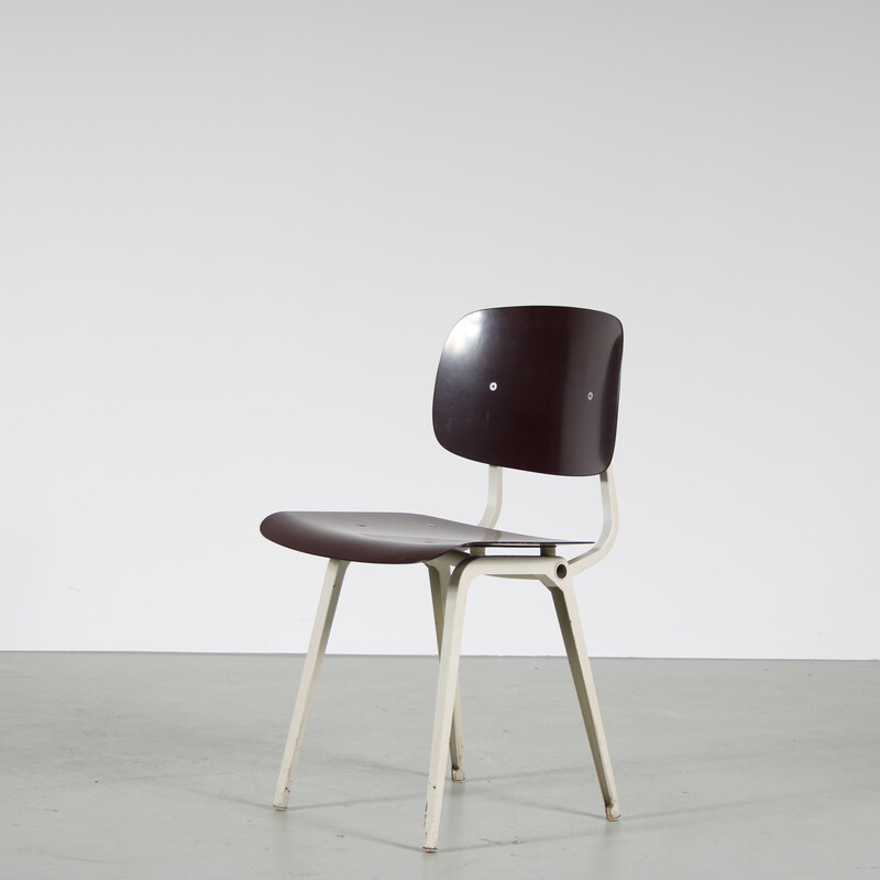 Vintage "Revolt" chair by Friso Kramer for Ahrend de Cirkel, Netherlands 1960s