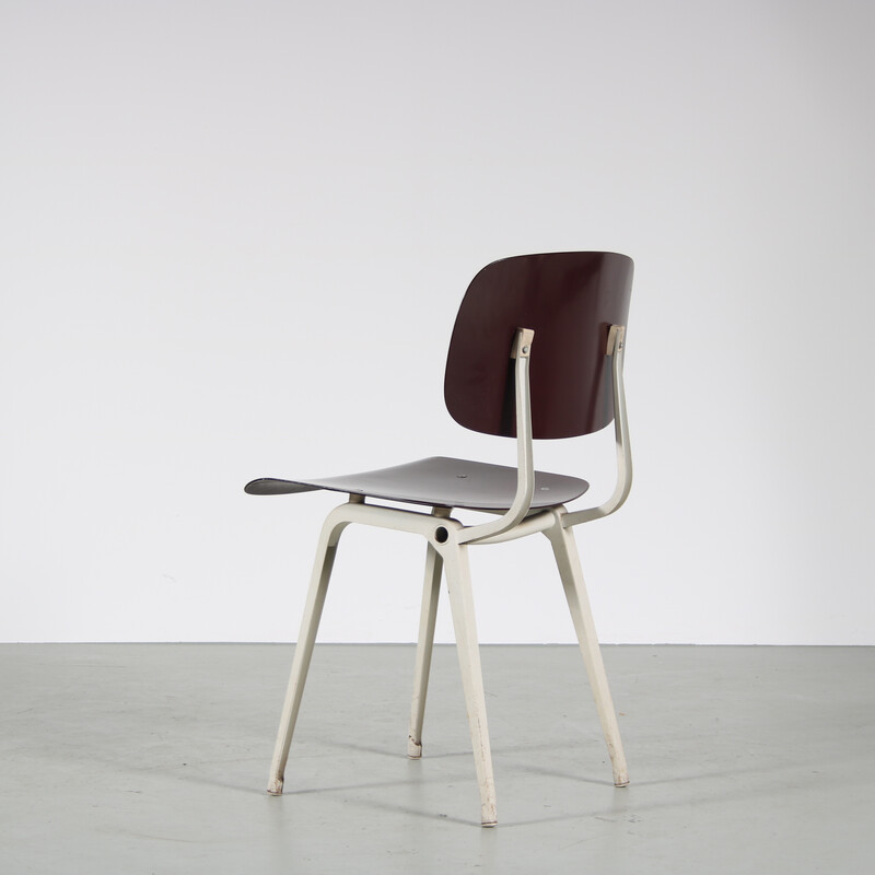 Vintage "Revolt" chair by Friso Kramer for Ahrend de Cirkel, Netherlands 1960s