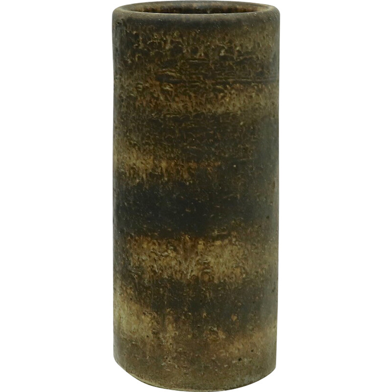 vase cylindrique vintage