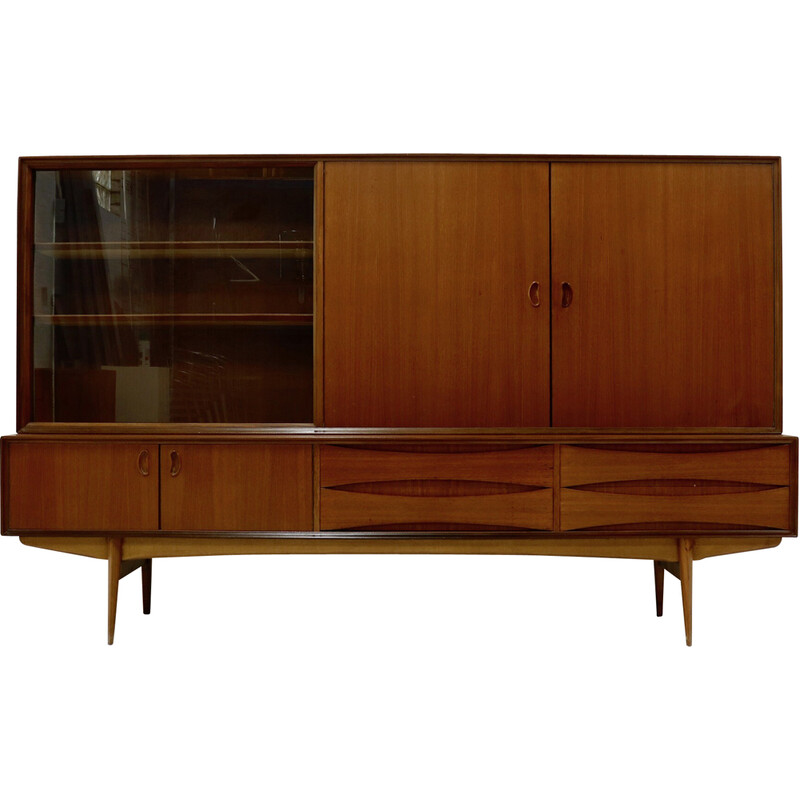 Vintage Paola highboard by Oswald Vermaercke for V-Form, Belgium 1950s