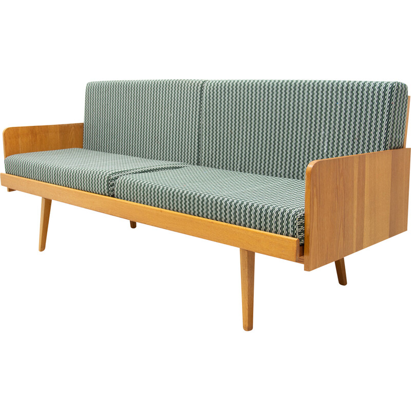 Mid century folding sofa by Interier Praha, Czechoslovakia 1960s