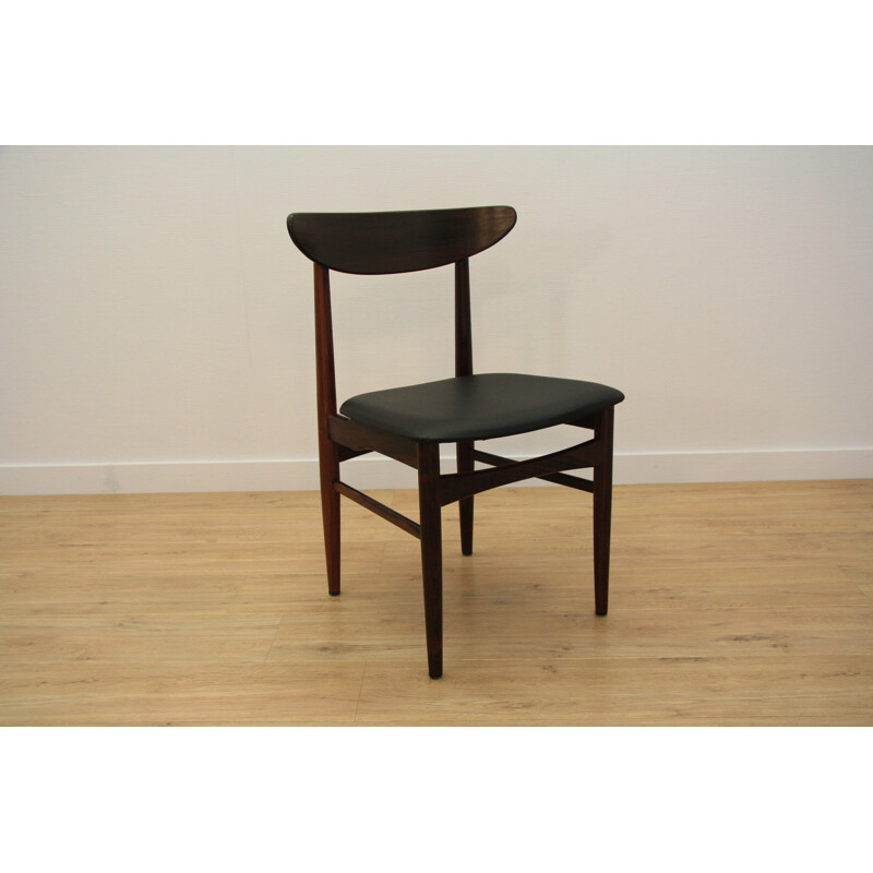 Set of 5 dining chairs in rosewood by Skovby - 1960s