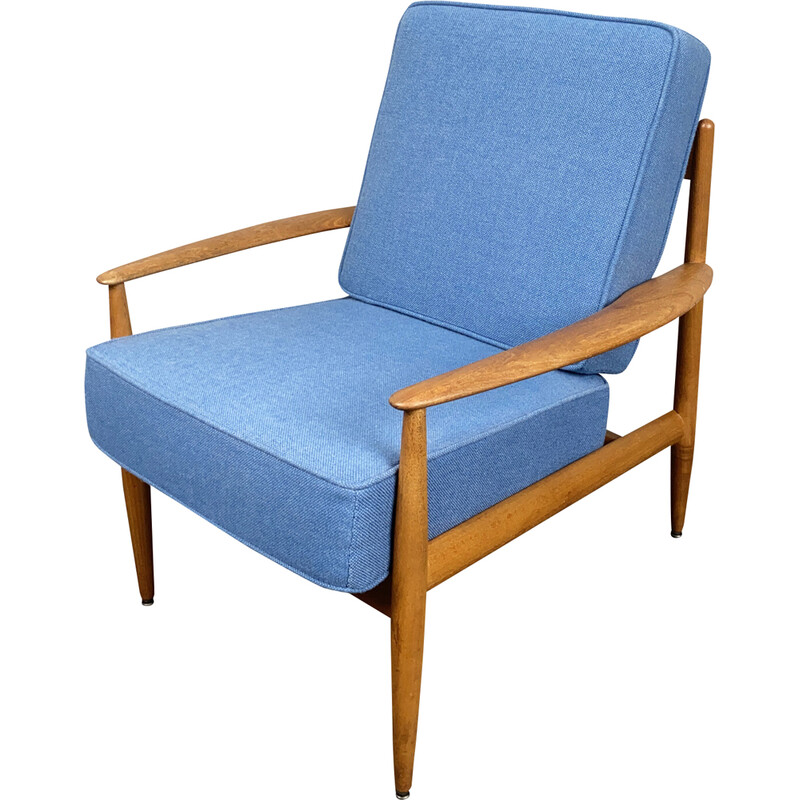 Vintage Sessel aus Teakholz von Grete Jalk für France et Son, Dänemark 1960er Jahre