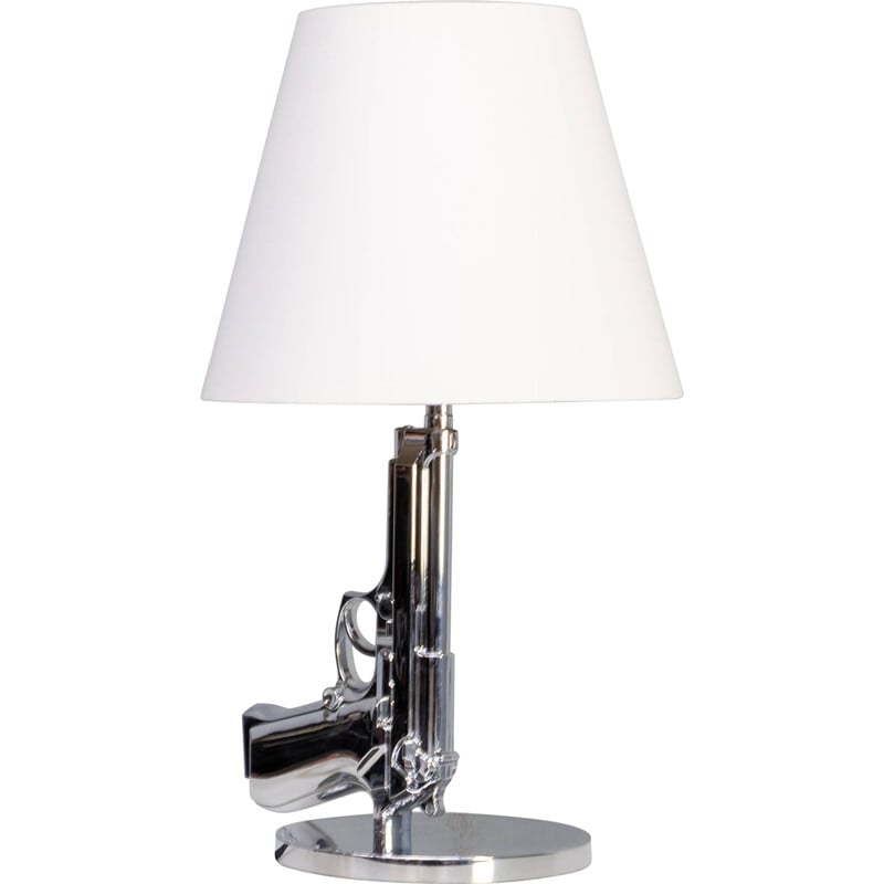 Vintage "gun" table lamp by Philippe Starck for Flos