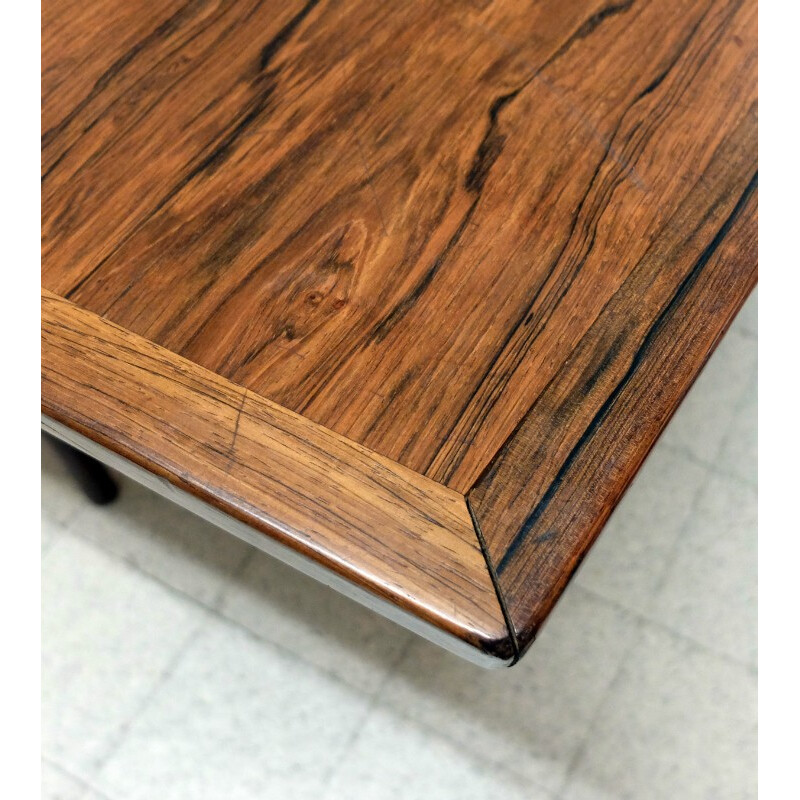 Big dining table in rosewood Arne Vodder - 1960s