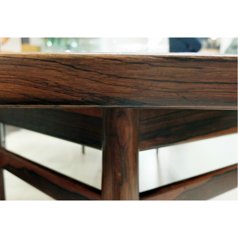 Big dining table in rosewood Arne Vodder - 1960s