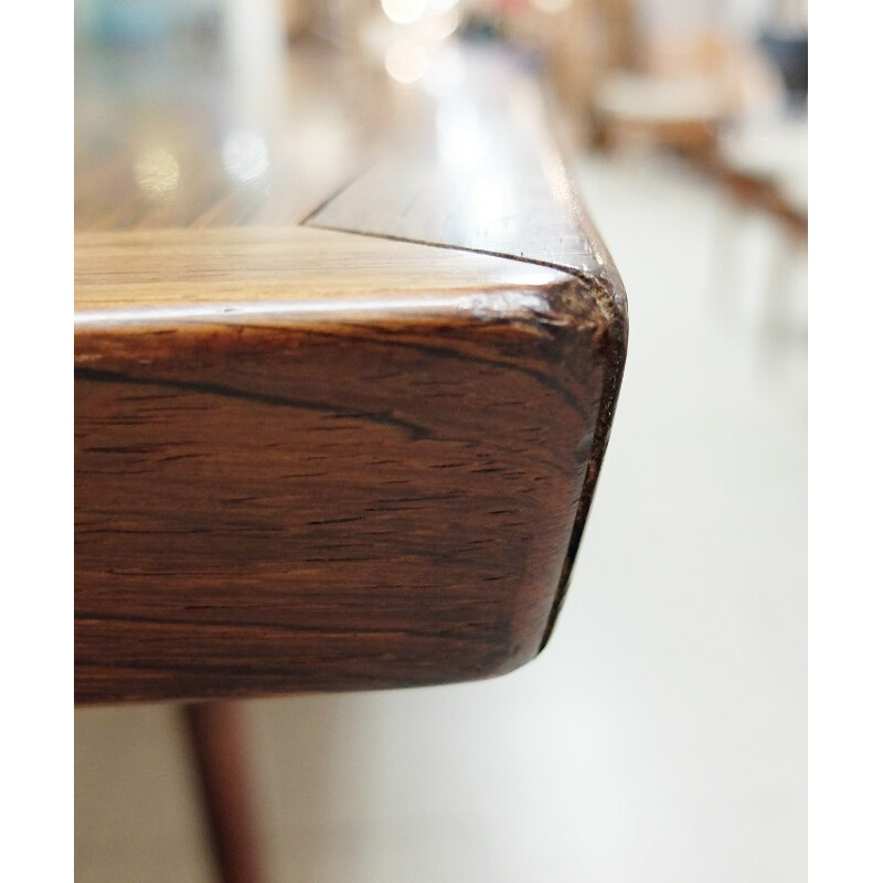 Big dining table in rosewood Arne Vodder - 1960s