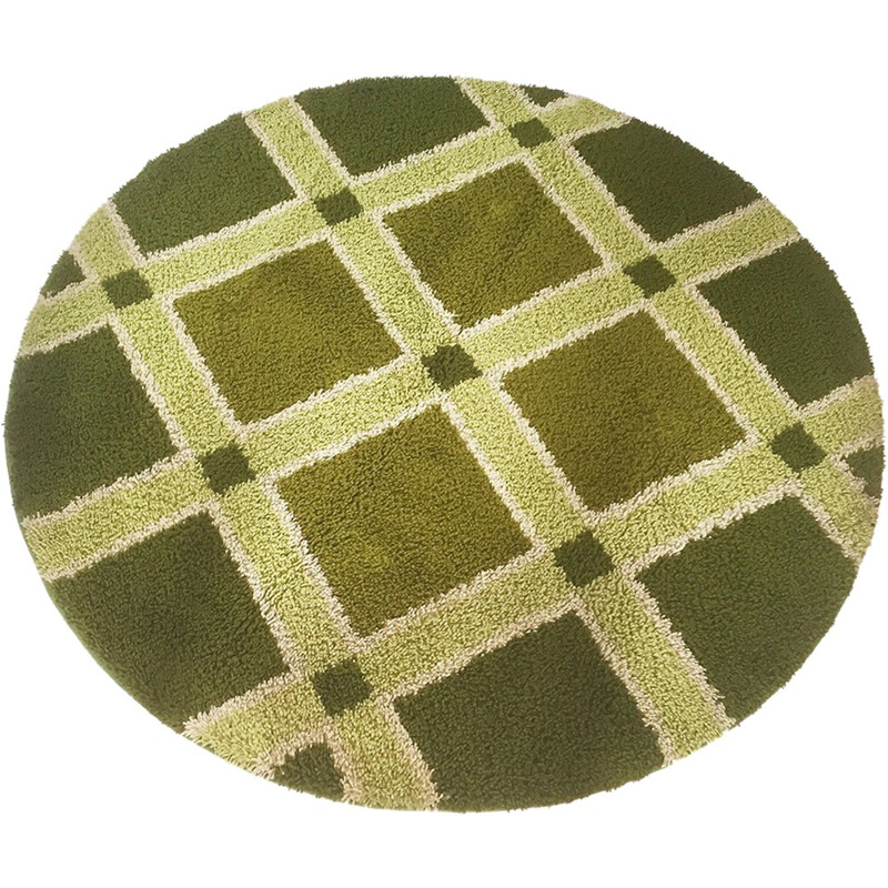 Modernist rya rug made by Desso - 1970s