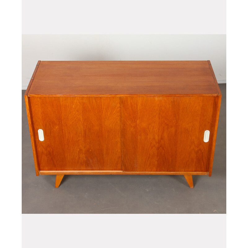 Vintage U-452 oakwood chest of drawers by Jiri Jiroutek for Interier Praha, Czech Republic 1960s