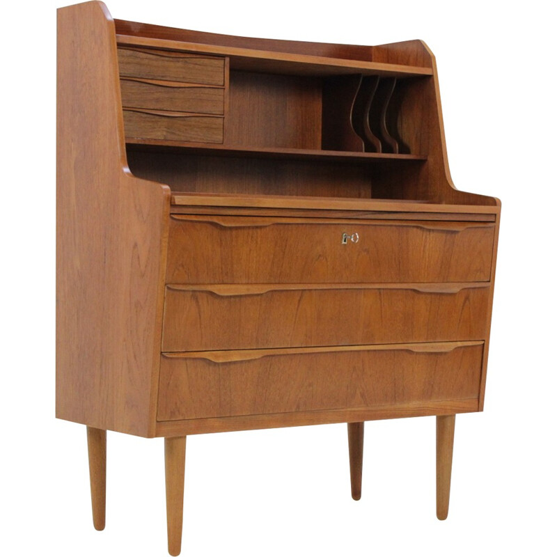 Danish teak writing desk - 1960s