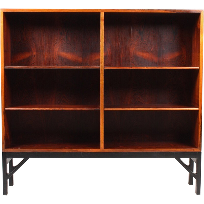 Danish Rosewood Bookcase by Børge Mogensen for FDB - 1960s