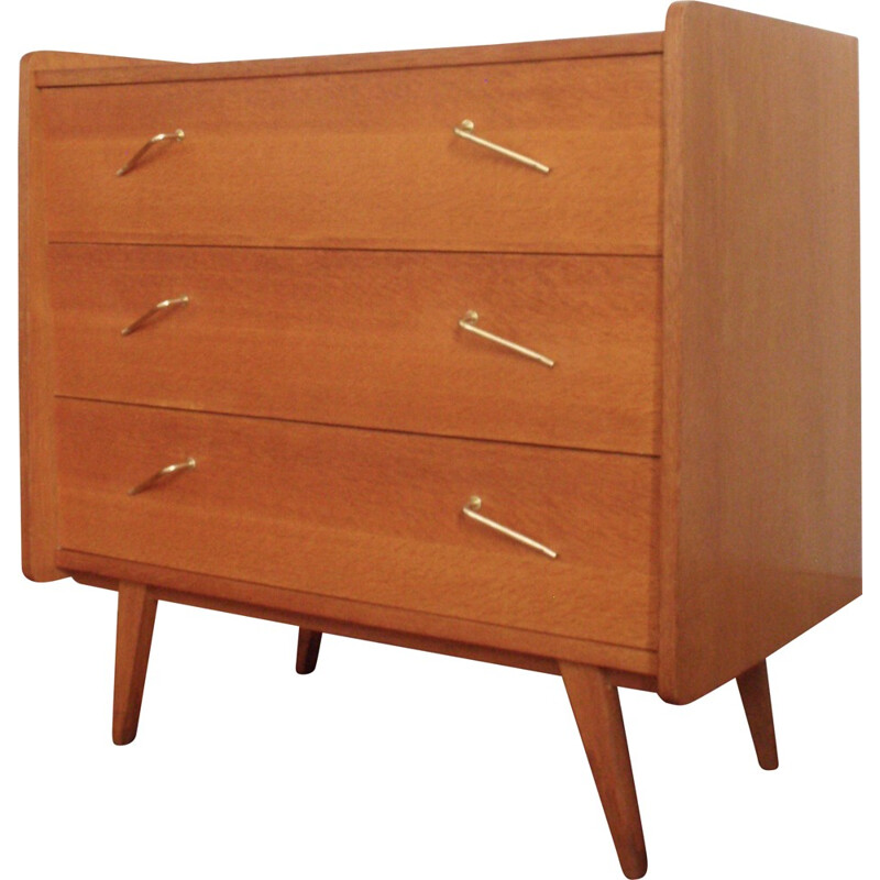 Oak chest of drawers - 1950s