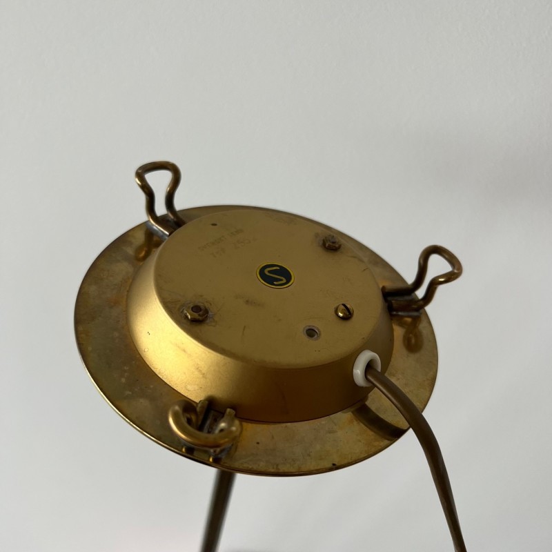Lampe de table vintage 2552 en laiton par Josef Frank pour Firma Svenskt Tenn, Suède 1938