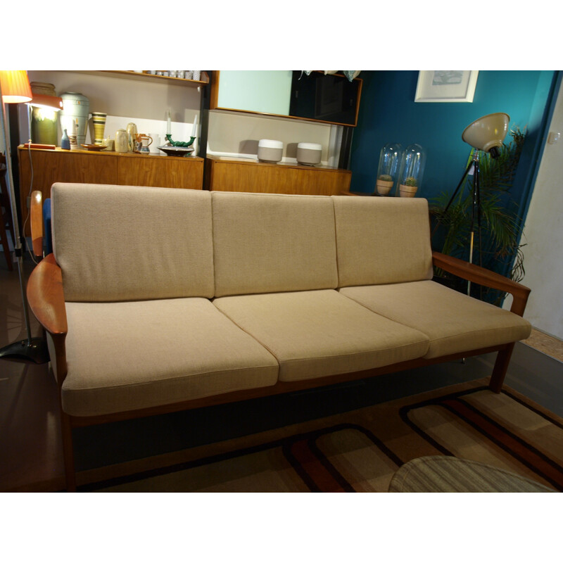 Danish 3 seater sofa, Manufacturer Komfort - 1960s