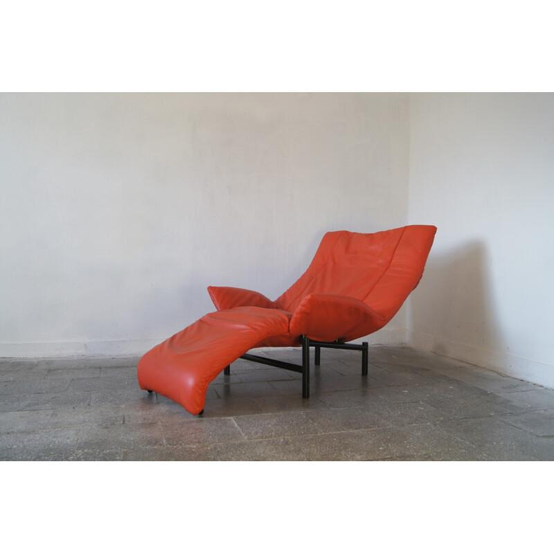 Italienischer Veranda Lounge-Sessel von Vico Magistretti für Cassina, 1980er Jahre