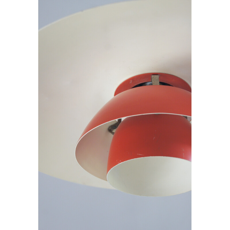 Lampada a sospensione vintage Ph 4/3 di Poul Henningsen per Louis Poulsen