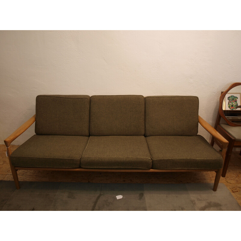 Scandinavian sofa, Erik WORTZ - 1960s