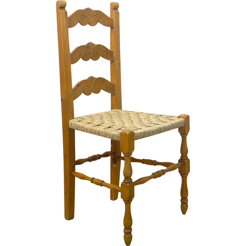 chaise rustique vintage