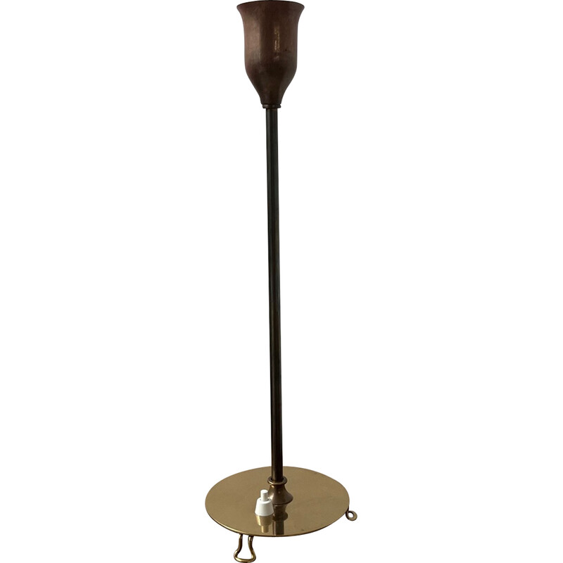 Vintage 2552 brass table lamp by Josef Frank for Firma Svenskt Tenn, Sweden 1938s